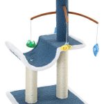 Torre De Juegos Y Descanso Para Gatos 3 Niveles