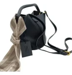 Cartera De Mano Links Estilo Bucket - Imagen 2