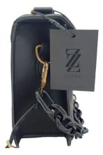 Cartera Cruzada Milano Estilo Crossbody Negra - Imagen 7