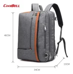 Mochila Ejecutiva 17.3 Multifuncional E Impermeable - Imagen 9