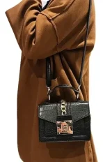 Cartera Cruzada Millie Estilo Mini Negra - Imagen 5
