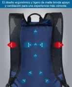 Mochila Deportiva 20 L Ligera, Plegable E Impermeable - Imagen 29