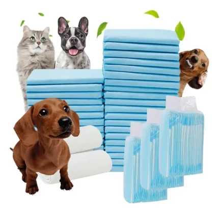120 Pañales Tipo Sabanillas Mascotas Perros Y Gatos 60x60cm