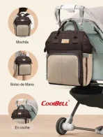 Mochila Maternal De 15.6 Impermeable Y De Gran Capacidad - Imagen 2