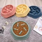 Plato Anti Ansiedad Para Alimentación Lenta De Perros - Imagen 14