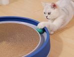 Plato Rascador Para Gatos Con Pista De Pelotas - Imagen 8