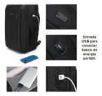 Mochila De Viaje 17, Impermeable, Multifuncional Y Ligera - Imagen 7