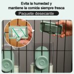 Dispensador De Pellets Para Mascotas Para Jaulas - Imagen 4