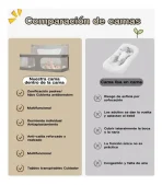 Cuna Funcional Colecho Para Bebé Plegable Con Mosquitera - Imagen 7