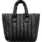 Cartera De Mano Bomp 75 Estilo Tote Negra