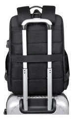 Mochila Ejecutiva Con Puerto Usb Con Interior Para Laptop - Imagen 7