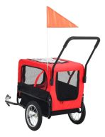 Coche Transportador De Paseo Para Mascotas 2 En 1 - Imagen 2
