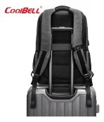 Mochila Para Estudiantes 15.6'' Impermeable Y Con Puerto Usb - Imagen 16