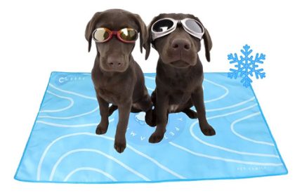 Alfombrilla Manta Refrescante Anti-arañazos Para Mascotas
