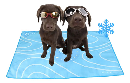 Alfombrilla Manta Refrescante Anti-arañazos Para Mascotas