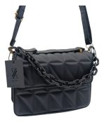 Cartera Cruzada Milano Estilo Crossbody Negra - Imagen 5