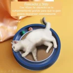 Plato Rascador Para Gatos Con Pista De Pelotas - Imagen 4