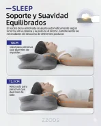 Almohada Cervical Ergonómica Mariposa - Memory Foam Presión - Imagen 3