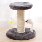 Pedestal Rascador Para Gatos Con Colgantes Para Divertirse - Imagen 3