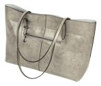 Cartera De Hombro Siena Estilo Tote Cuero - Imagen 3