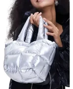 Cartera De Mano Bomp 49 Estilo Mini Puffer - Imagen 3