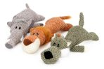 Juguetes De Peluche Chillón Para Perro Elefante, León Y Lobo - Imagen 2