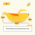 Cama Banana Para Mascotas Xl - Imagen 6