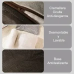 Cama Para Perro Sueño Profundo Estilo Sofá Talla M - Imagen 5