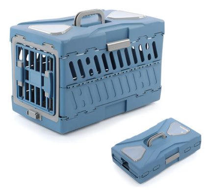 Jaula Canil Transportador De Mascotas Plegable
