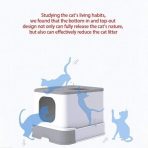 Arenero Anti-derrame Para Gatos Con Cajón Y Pala - Imagen 7