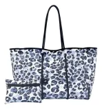 Cartera De Hombro Taylin Estilo Tote Animal Print - Imagen 6