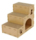 Rascador Escalera Para Gatos Tres Niveles