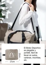 Bolso Deportivo 30l Impermeable, Ligero Y Plegable - Imagen 13