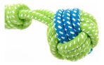 Juguete De Cuerda De Algodón Pelota Y Mango Para Perro - Imagen 2