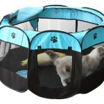 Corral Amplio Y Respirable Para Mascotas Talla L