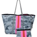 Cartera De Hombro Taylin Estilo Tote Camo