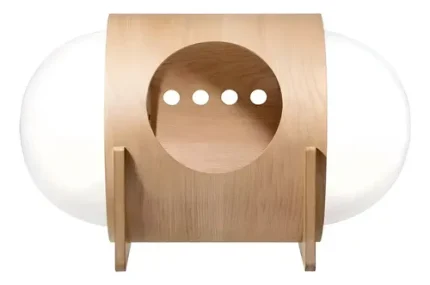 Casa Para Gatos Estilo Cápsula