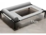 Cama Elevada Para Mascotas Con Acolchado Cómodo - Talla L - Imagen 6