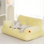 Cama Estilo Sofá Para Mascotas Antideslizante Y Desmontable - Imagen 3