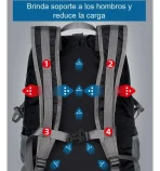 Mochila Outdoor Plegable, Impermeable Y Resistente 28 L - Imagen 15