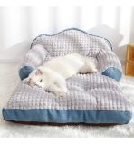 Cama Para Mascotas Con Respaldo Talla L - Imagen 3