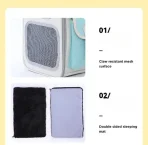 Bolso O Mochila Transportadora Para Mascotas Tendencia - Imagen 5