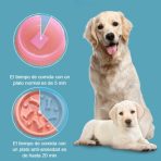 Plato Anti Ansiedad Para Alimentación Lenta De Perros - Imagen 18