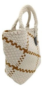 Cartera De Hombro Viva Estilo Tote Tejida - Imagen 3