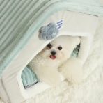 Cama Semi-cerrada Para Mascotas Estilo Casita Talla S - Imagen 3