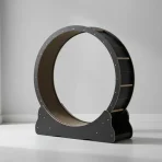 Rueda De Ejercicio Para Gatos Negra - Imagen 4