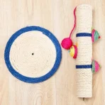 Poste Rascador De Sisal Para Gatos Y Colgante Para Diversión - Imagen 5