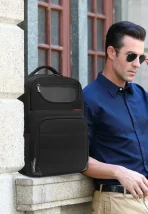 Mochila Ejecutiva 17'' Con Salida Usb (negro) - Imagen 9