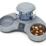 Alimentador Para Mascotas 2 En 1 Inclinado 8°