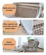 Arenero Semi Automático Para Gatos - Imagen 6